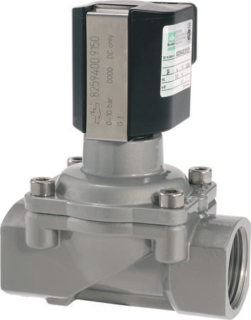 Buschjost Solenoid Valve 8259100.9151.02400, 2 Port, NC, 24V, G1/4 to G2