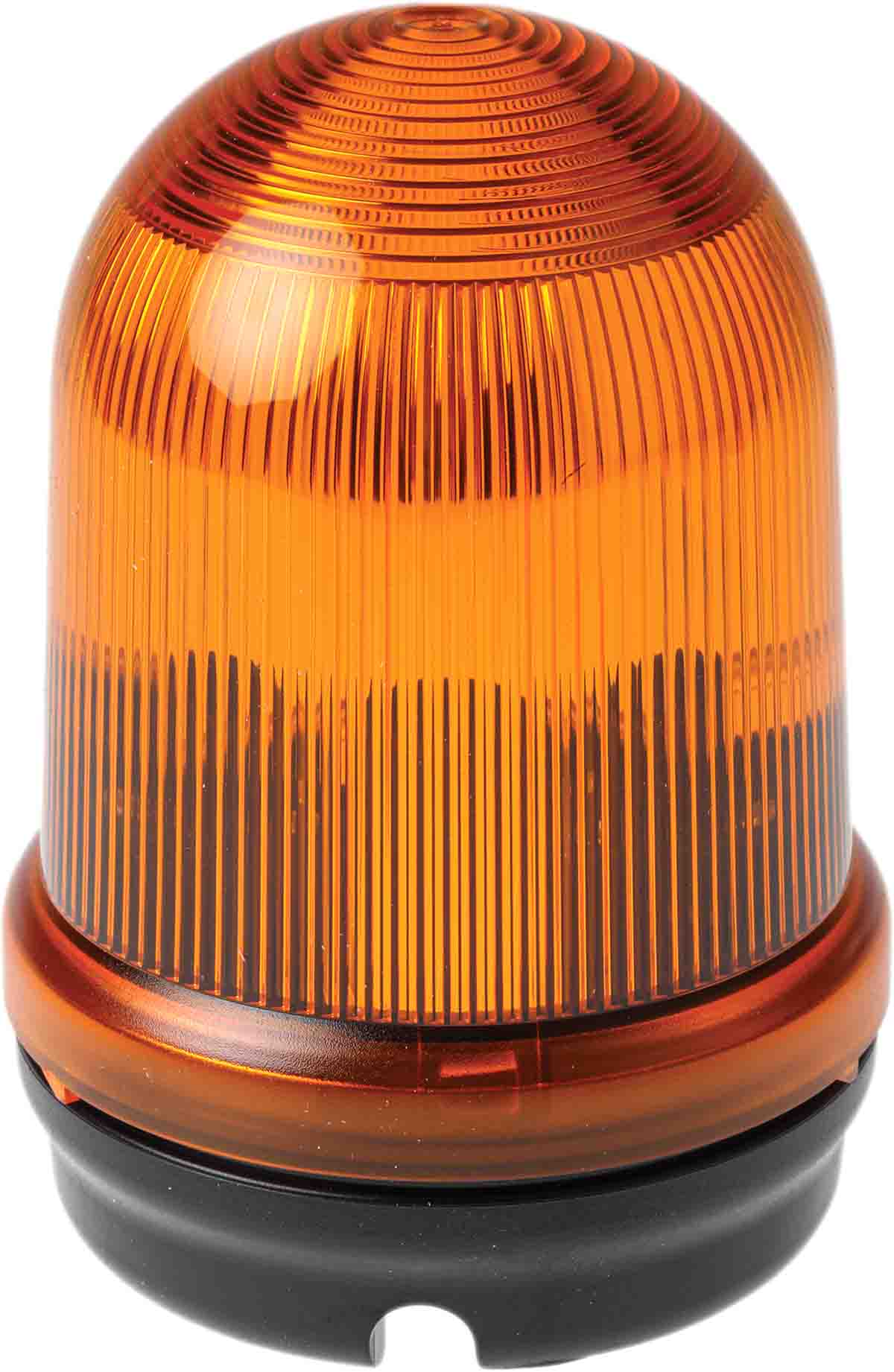 82630000 Werma BM 826 Series Yellow Steady Beacon 24V ac/dc, Incandescent Bulb Tube, Bracket, Base, IP65