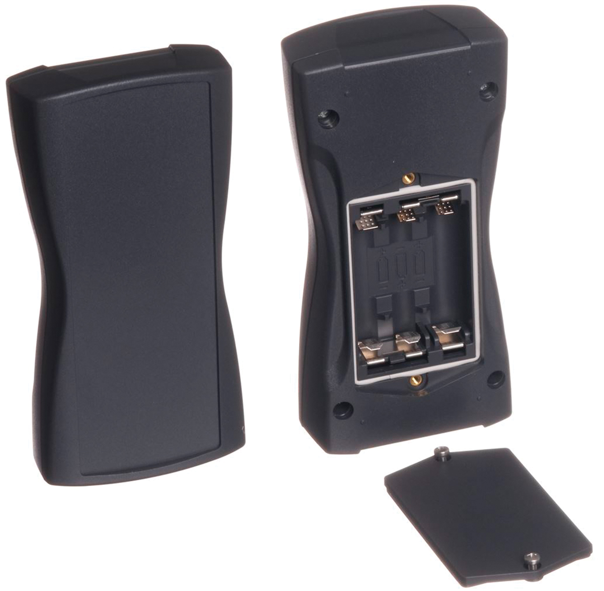 Bopla BOS-Streamline Series Grey ABS Handheld Enclosure Integral Battery Compartment, IP40, 159.4 mm x 33.5 mm x, 77.9