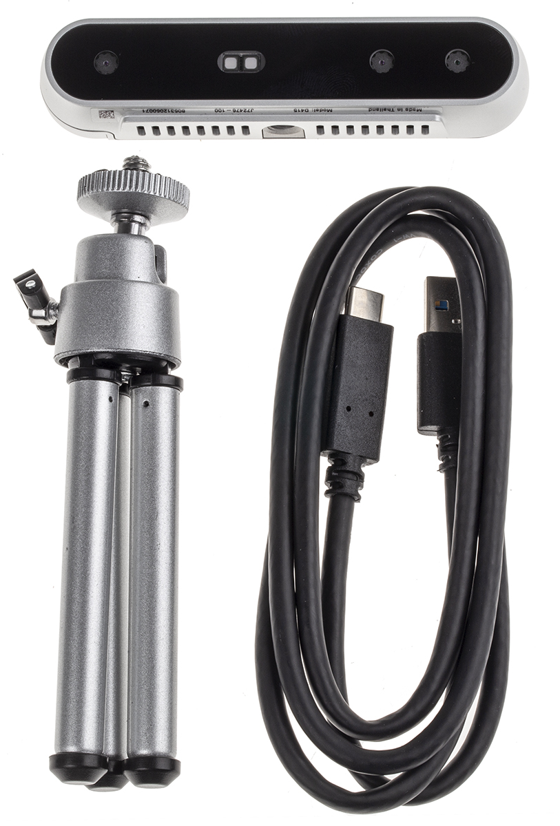82635asrcdvkhv RealSense D415 Depth Camera, 0.16 m, 10 m Max Range