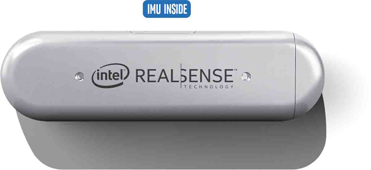 82635d435idk5p RealSense D435I Depth Camera, 0.105 m, 20 m Max Range