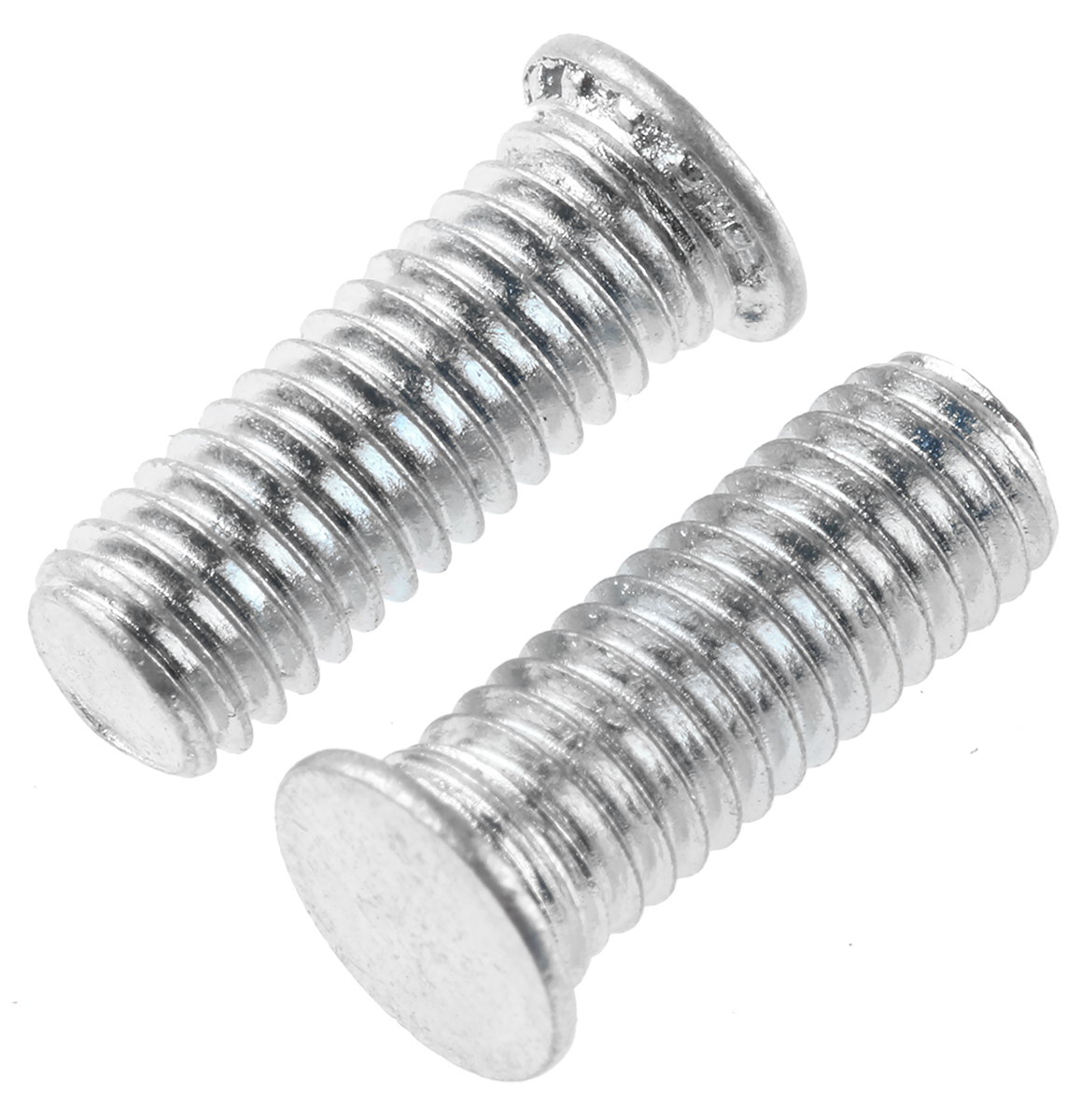 RS PRO Steel Passivated Zinc Plated Self-Clinching Stud, length-14 mm