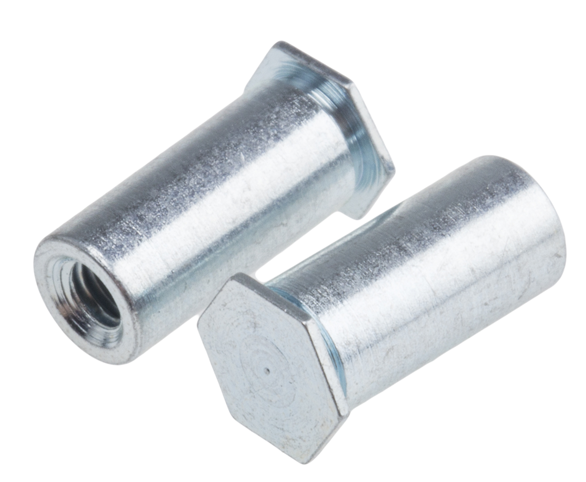 RS PRO Stainless Steel Zinc Plated Self-Clinching Standoff