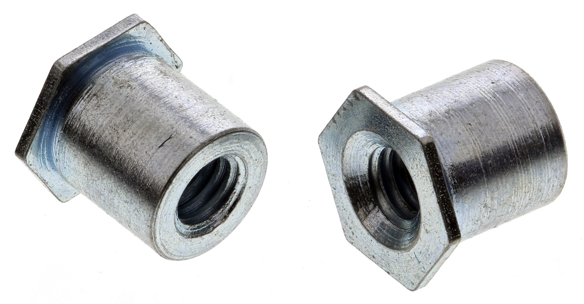 RS PRO Stainless Steel Passivated Zinc Plated Self-Clinching Standoff