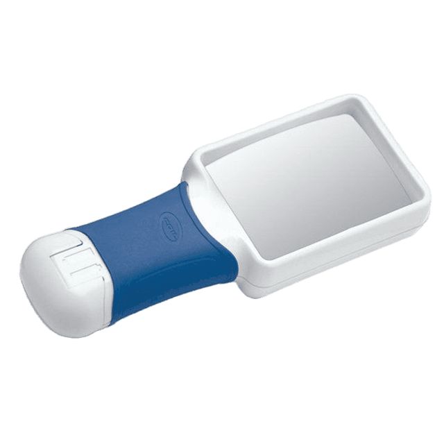 Coil Illuminated Handheld Magnifier, 3x x Magnification