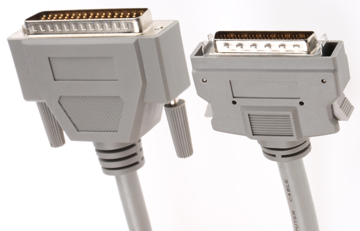 RS PRO Male SCSI Ii to Male DB50 SCSI Cable 2 m