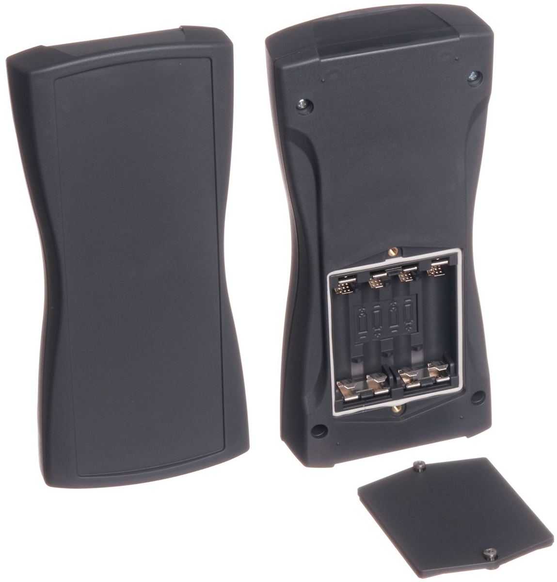 Bopla BOS-Streamline Series Grey ABS Handheld Enclosure Integral Battery Compartment, IP40, 209.3 mm x 34.8 mm x, 98 mm