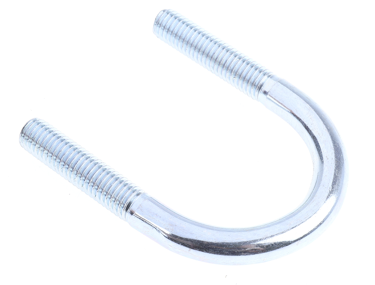 829-946 RS PRO 45 mm Bright Zinc 40 mm Steel U-Bolt