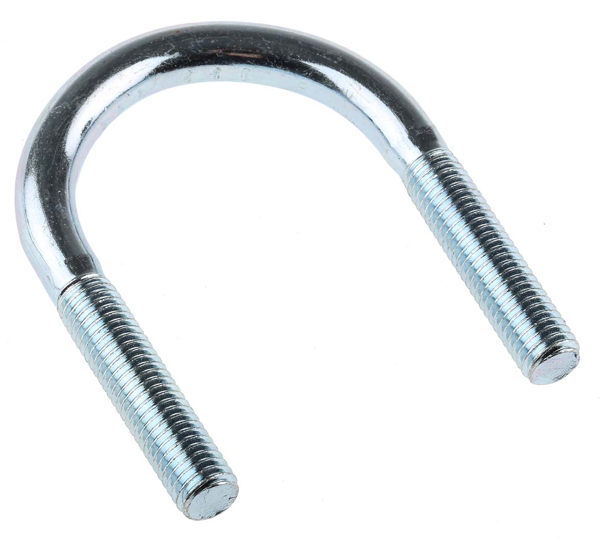RS PRO 51 mm Bright Zinc 40 mm Steel U-Bolt