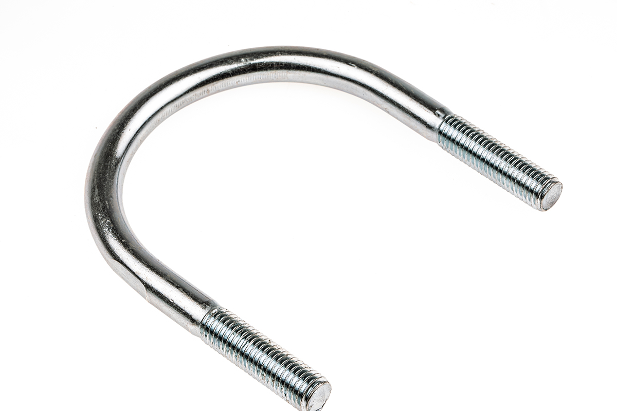 829-980 RS PRO 90 mm Bright Zinc 40 mm Steel U-Bolt