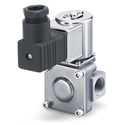 SMC Solenoid Valve JSXD31-CN02F-5DS, 2 port(s) , NC, 24 V dc, 1/4in