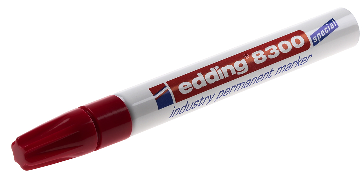 Edding Fine Tip Red Marker Pen