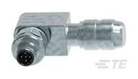 TE Connectivity Circular Connector, 5 Contacts, M12 Connector, Plug, Male, 4-2271125-2 Series