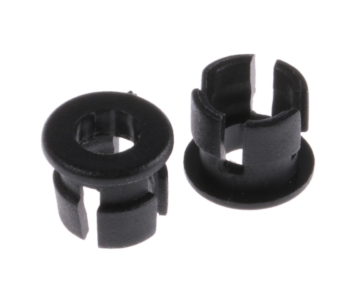 Keystone for use with 3 mm (T-1) LED Black 3 mm