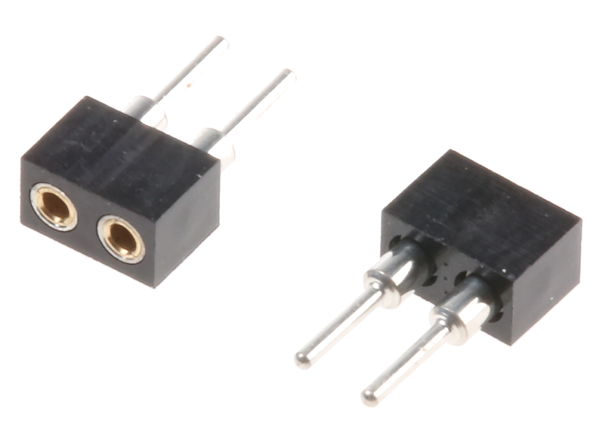 2 Way Preci-Dip Straight Through Hole 2 mm Pitch SIL Socket 150V dc, Solder, 3A