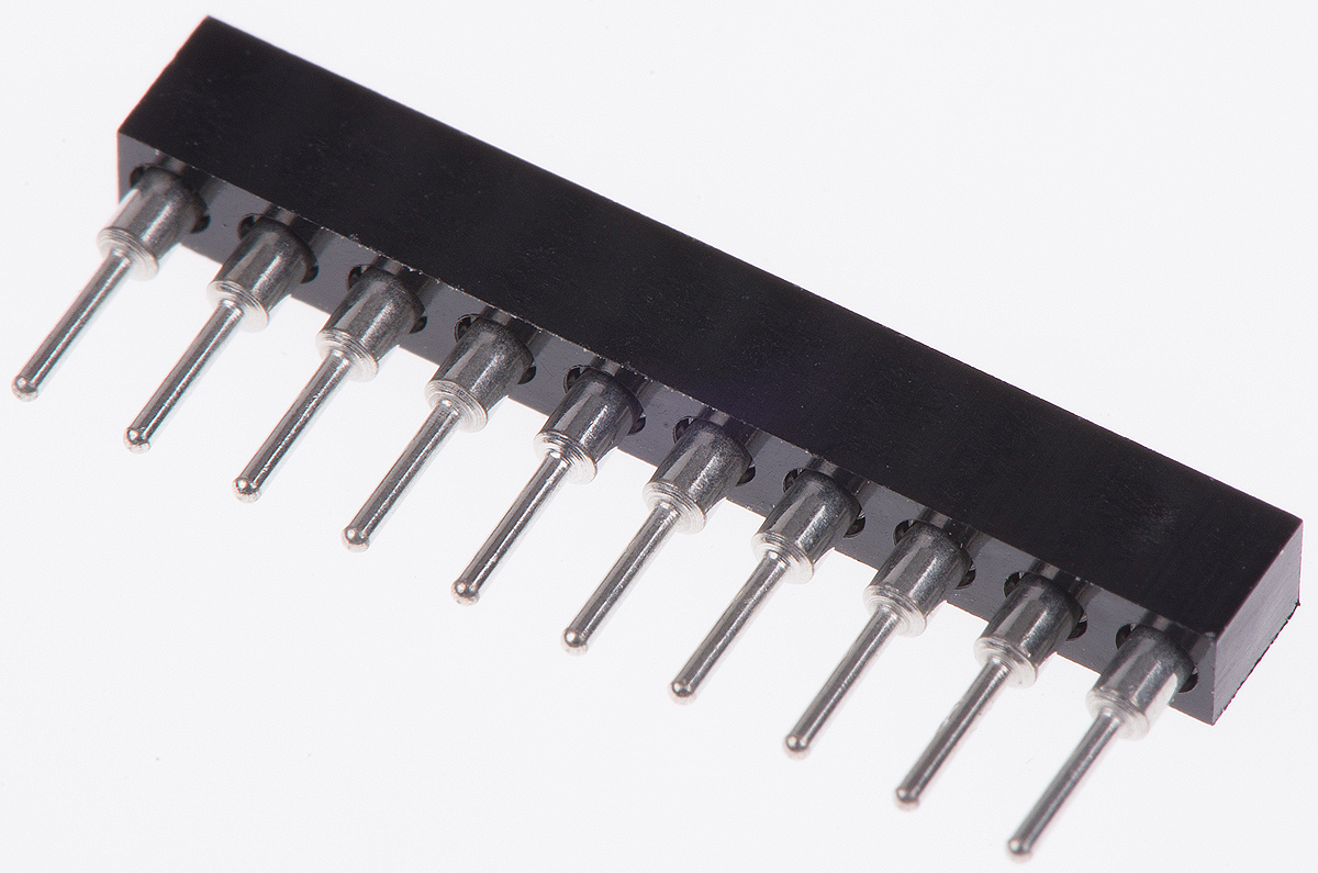 10 Way Preci-Dip Straight Through Hole 2 mm Pitch SIL Socket 150V dc, Solder, 3A