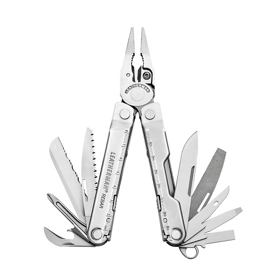 Leatherman 17 REBAR, Pocket Knife Knife 158.75mm, 101.6 mm Closed Length, 189.94 g