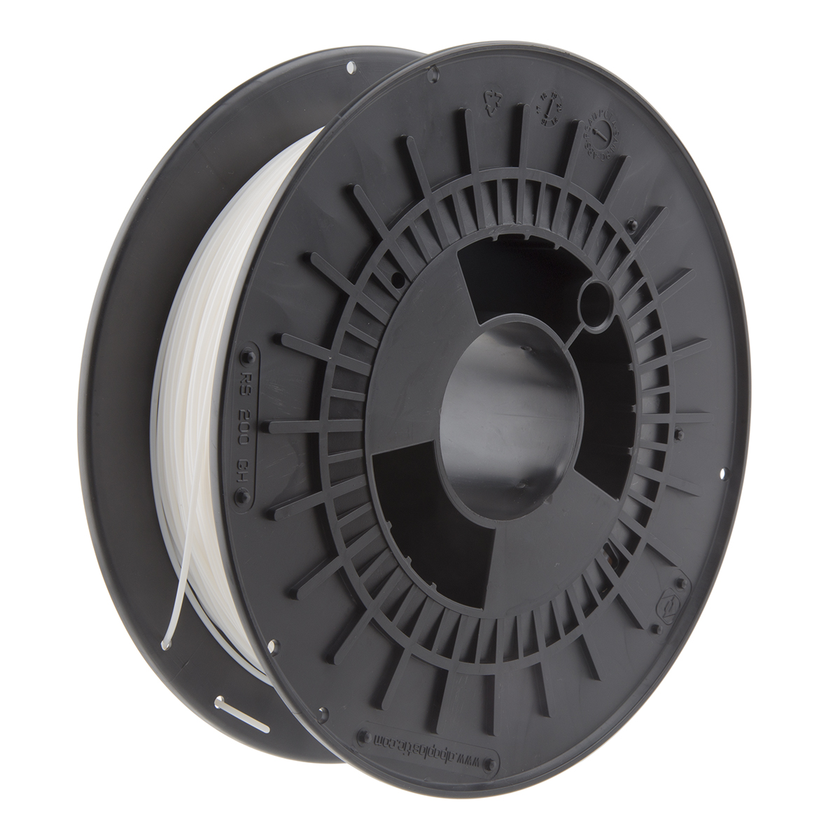 RS PRO 1.75 mm Natural FLEX 45 3D Printer Filament, 500 g