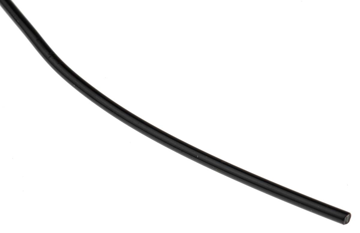 RS PRO 1.75 mm Black FLEX 45 3D Printer Filament, 500 g