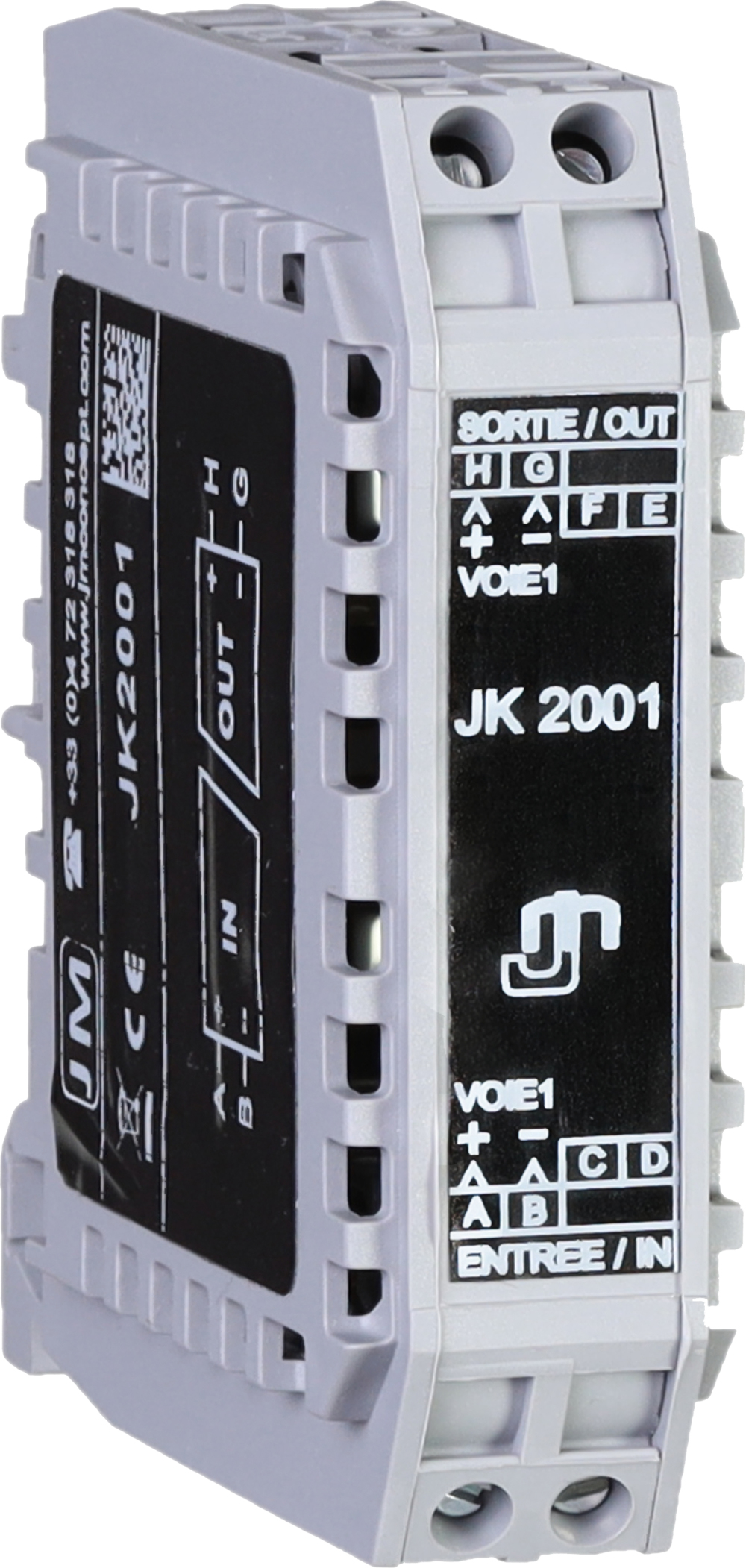 JM CONCEPT 2 Channel Galvanic Barrier, Loop Powered Isolator, Current Input, Current Output