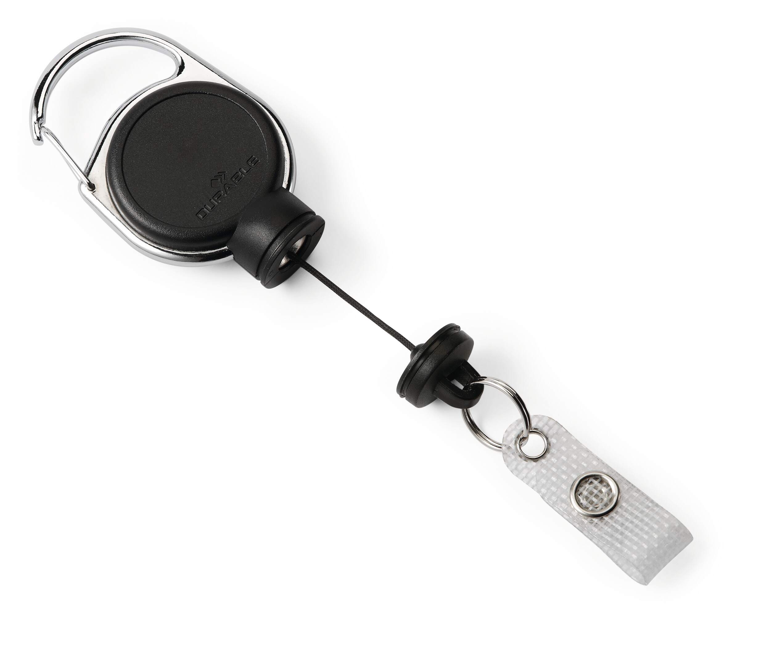 832901 Durable Black Metal Badge Reel Magnet Lock