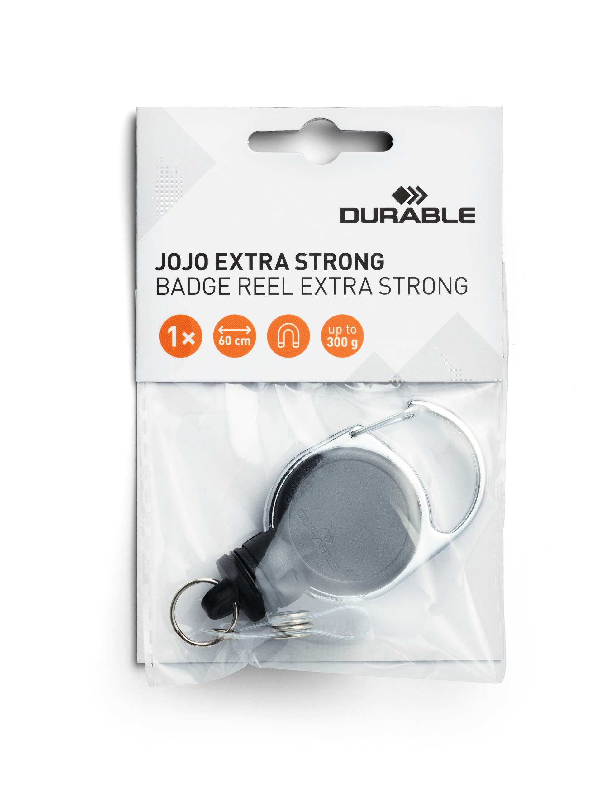 832901 Durable Black Metal Badge Reel Magnet Lock