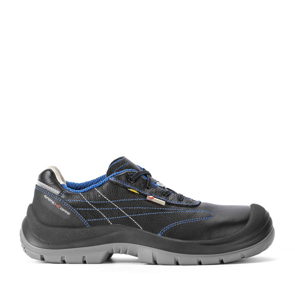 Sixton BRESCIA Unisex Black, Blue Fibreglass Low Safety Shoe, UK 10.5, EU 45