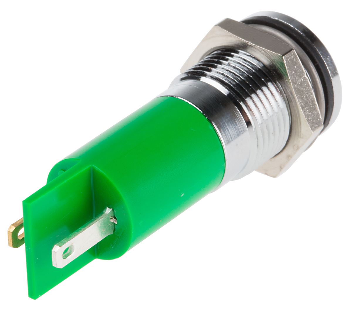 833-2897 RS PRO Green Panel Mount Indicator, 110V dc, IP67