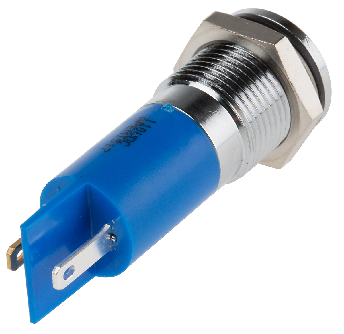 833-2901 RS PRO Blue Panel Mount Indicator, 110V dc, IP67