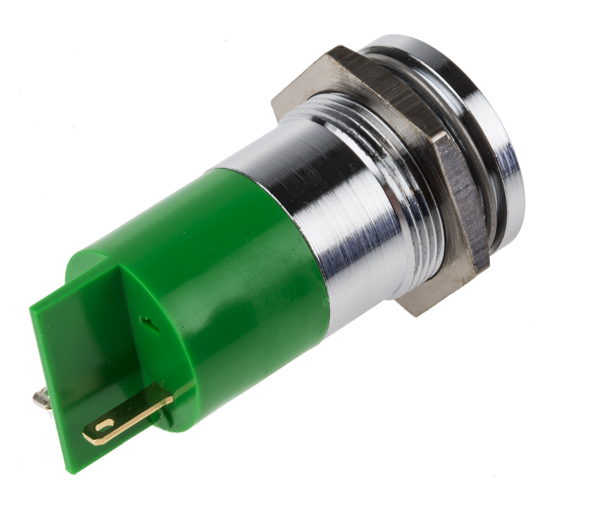 833-2908 RS PRO Green Panel Mount Indicator, 110V dc, IP67
