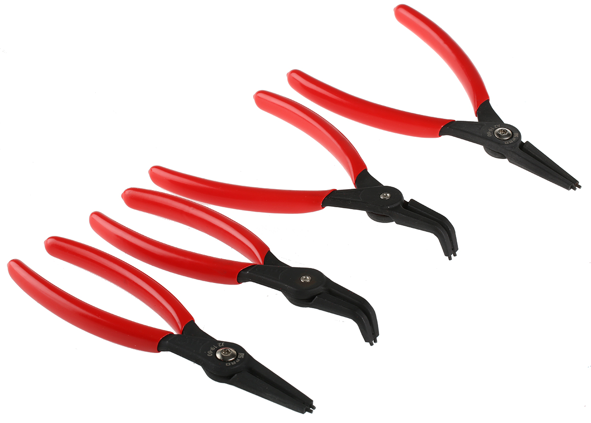 833-5929 RS PRO 4-Piece Plier Plier Set