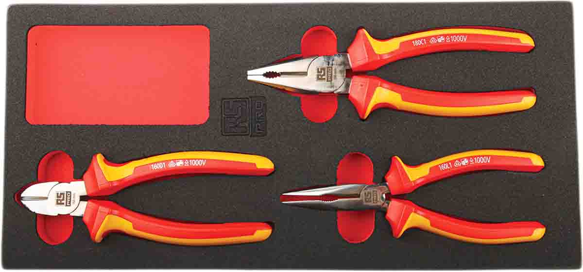 RS PRO 3-Piece Plier Plier Set