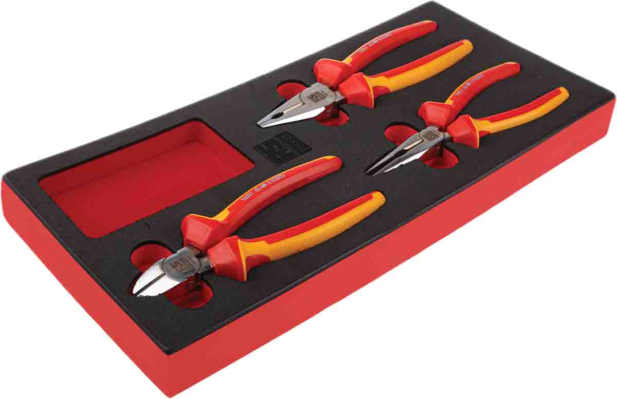 833-5931 RS PRO 3-Piece Plier Plier Set