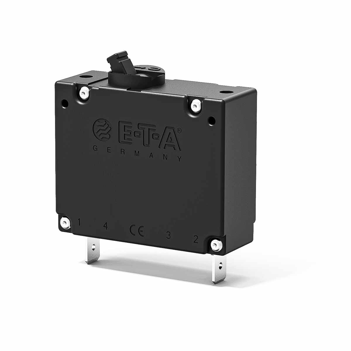 ETA 8340 Thermal Circuit Breaker - 1-Pole, Flange, 30A Current Rating, 25 A, 240V ac, 80 V dc