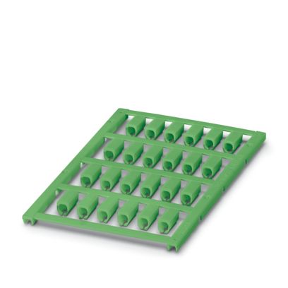 Phoenix Contact UC-WMCO Slide On Cable Marker, Green, Pre-printed "Unlabeled", 3.6 → 4.9mm Cable, for