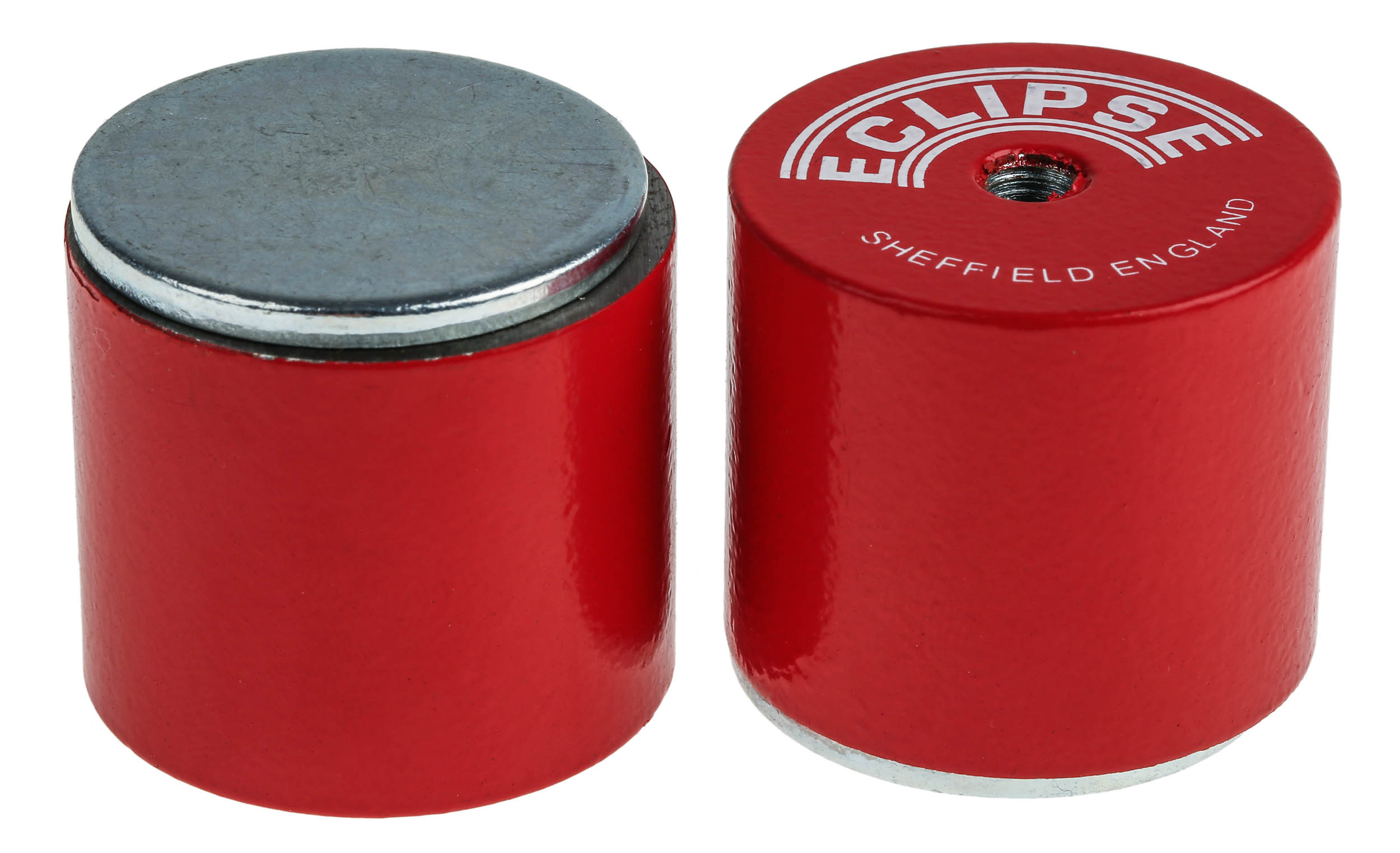 834 Eclipse Magnet Pot 35 mm Threaded M6, 14.75 kg Pull