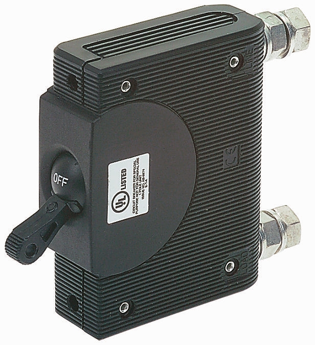 ETA 1-Pole Panel Mount Isolator Switch -, IP00, IP40, 80A