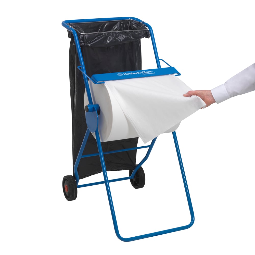 8349 WYPALL WYPALL White Cloths for General Cleaning, Dry Use, Roll of 650 Per Pack, 385 x 415 mm, Repeat Use