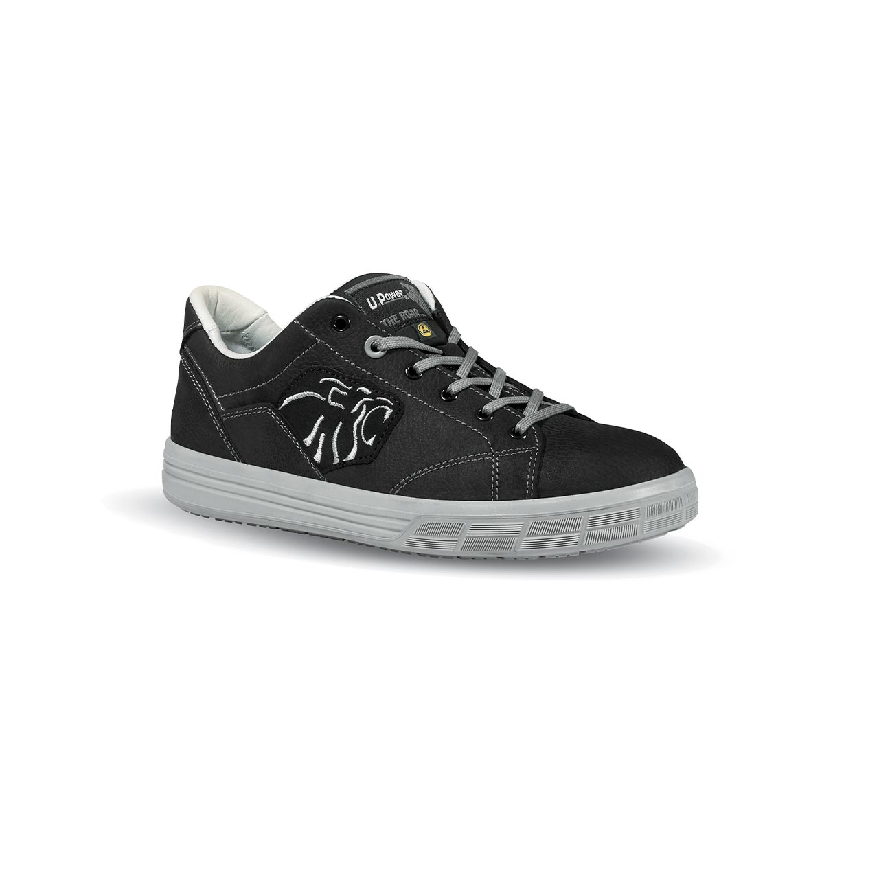 UPower AMAZON Men's Black Aluminium Toe Capped Safety Shoes, UK 6, EU 39