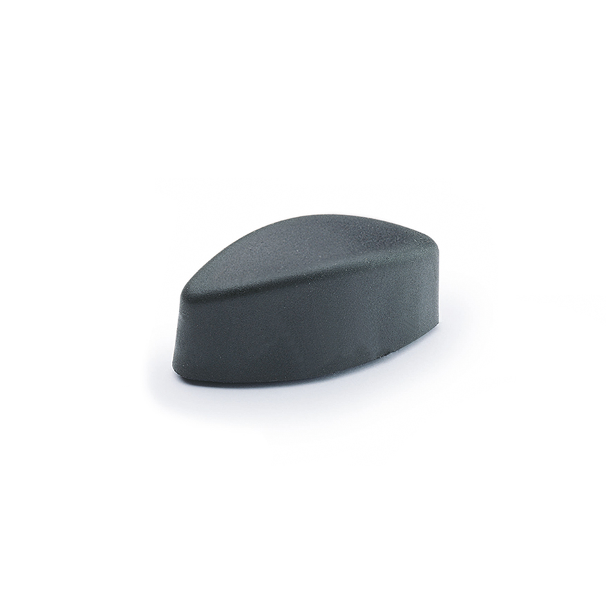 Elesa 8356 Black Fibreglass Reinforced Polyamide Wing Knob, M8, Threaded Through Hole