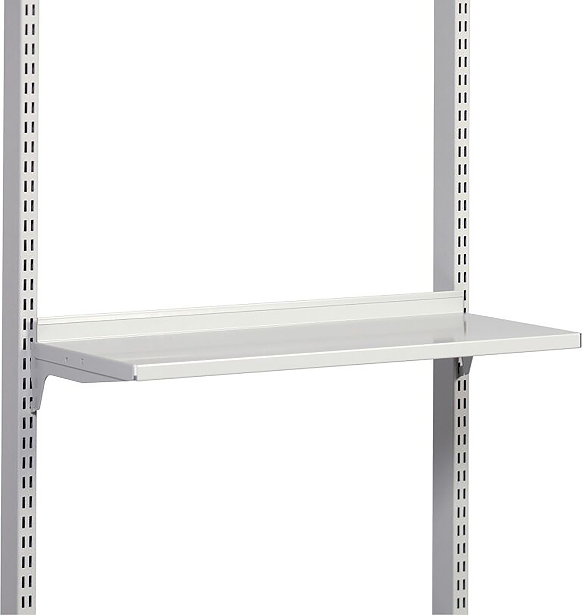 Treston Grey Steel Shelf x 740mm, 300 mm, 50 kg Load