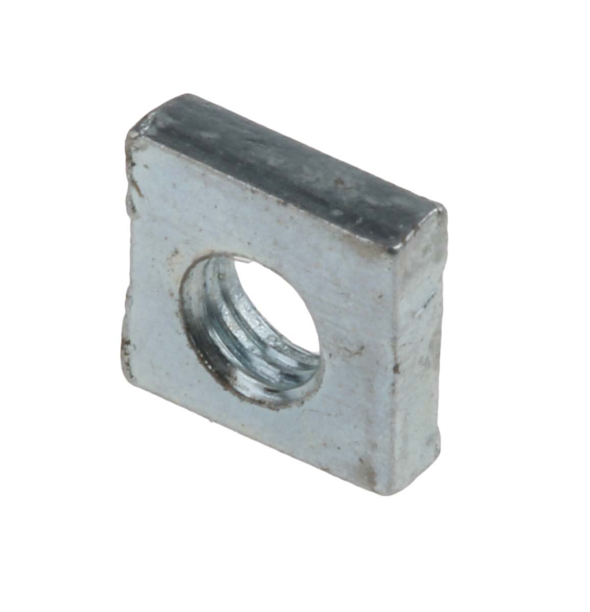 837-262 RS PRO M8 13mm Steel Square Nut, Bright Zinc Finish