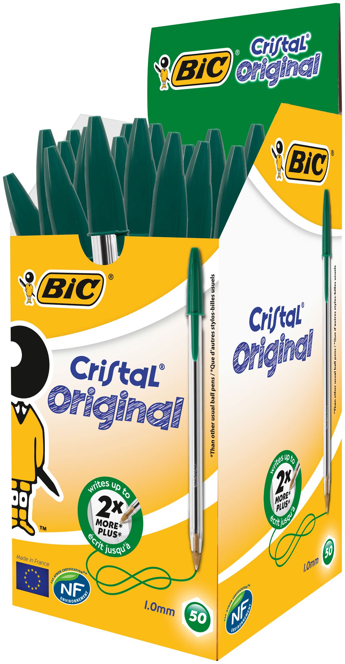 BIC Green, 0.3 mm Tip Size