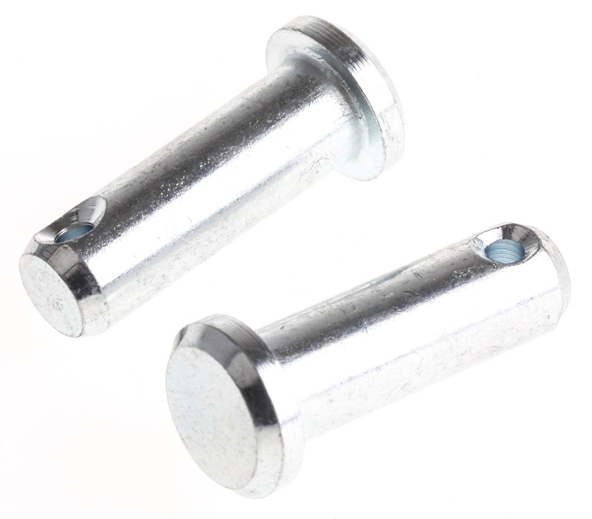 RS PRO 19.05 mm Bright Zinc Stainless Steel Clevis Pin, 19.05 mm Diameter