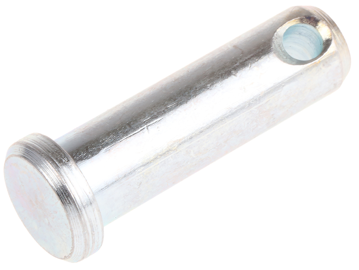 RS PRO 31.75 mm Bright Zinc Stainless Steel Clevis Pin, 9.53 mm Diameter