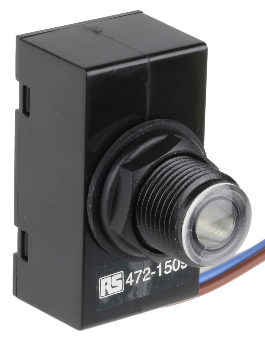 Royce Thompson Electric MICROSTAR 2000 < 0.25W Lighting Controller Switch, Filtered Silicon Photodiode, 220 to 270 V