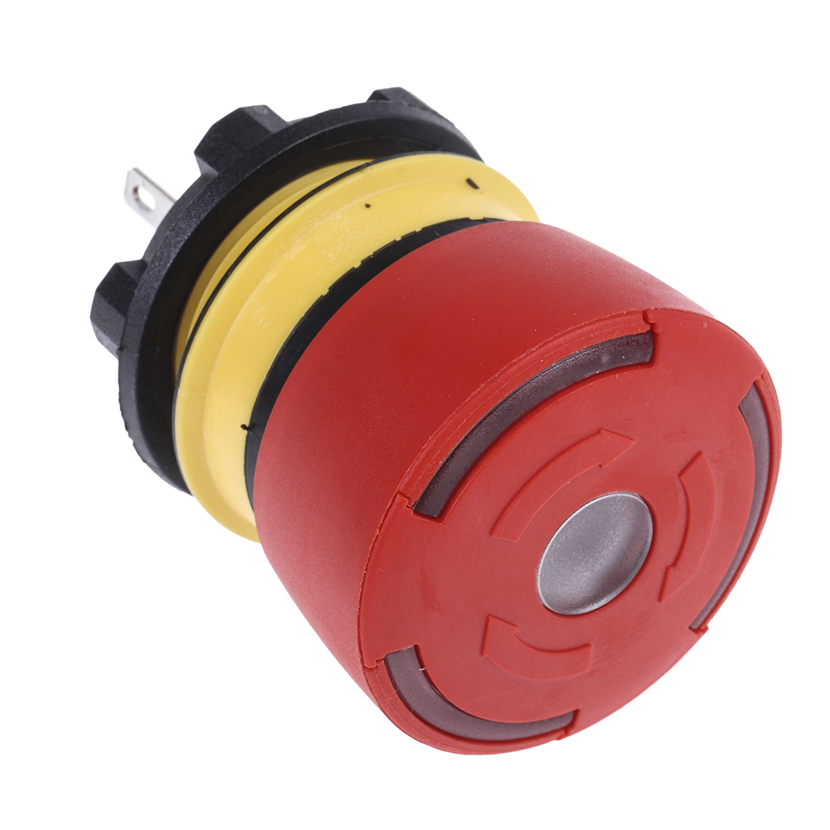 EAO 84 Series Twist Release Illuminated Emergency Stop Push Button, Panel Mount, 22.5 mm Cutout, SPDT, IP65
