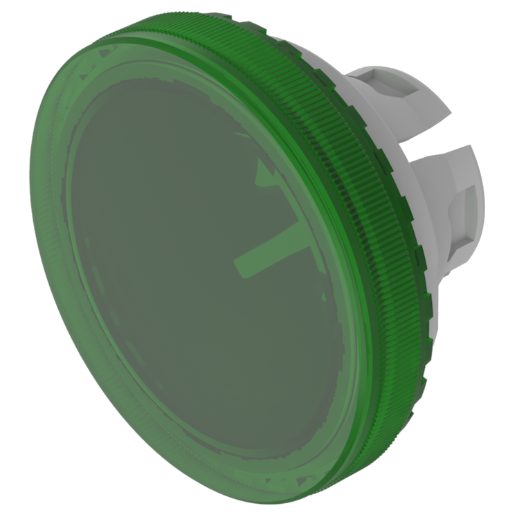 EAO Green Round Push Button Lens for Use with Series 84 Pushbutton Switches
