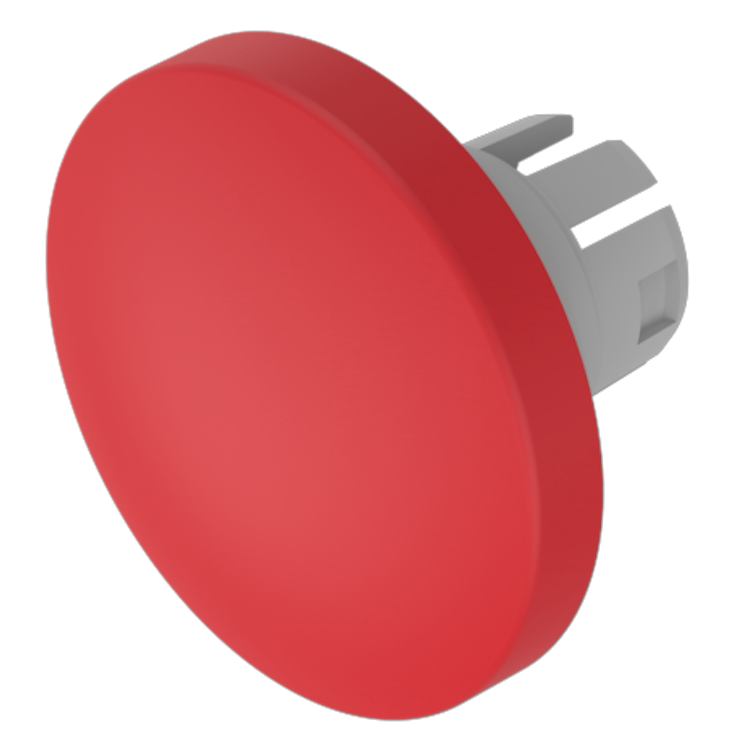EAO Red Round Push Button Lens for Use with Series 84 Pushbutton Switches