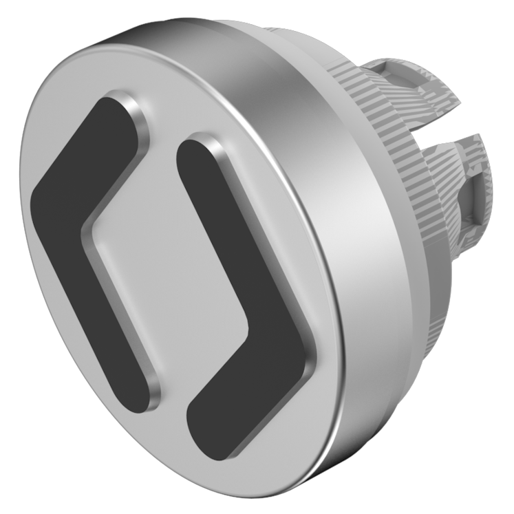 EAO Natural Round Push Button Lens for Use with Series 84 Pushbutton Switches